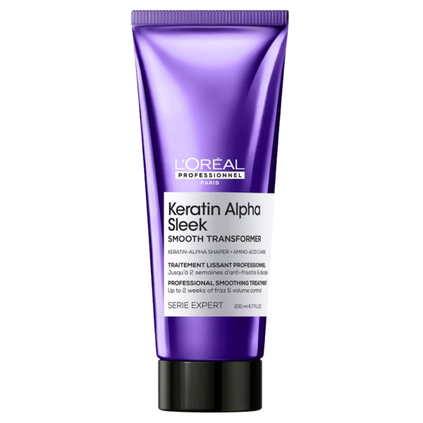 L'Oreal Professionnel Keratin Alpha Sleek Smooth Transformer Treatment - 200 ml
