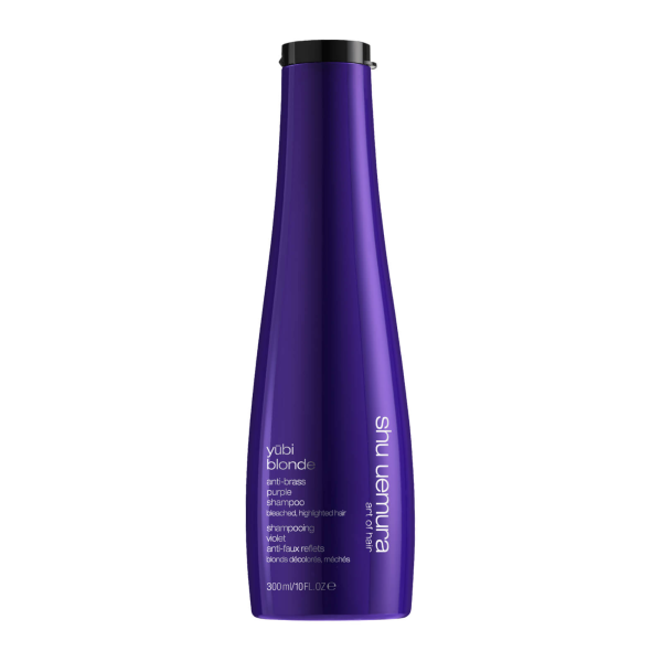 shu uemura Yubi Blonde Anti-brass Purple Shampoo - 300 ml