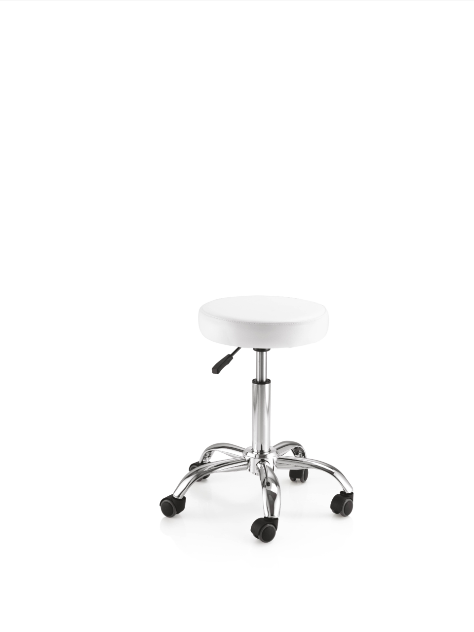 XanitaliaPro Leder-Salonhocker - Weiß