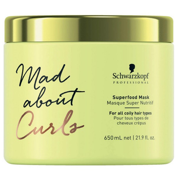  Schwarzkopf Professional MAD ABOUT Curls Maschera Super Nutriente - 650 ml