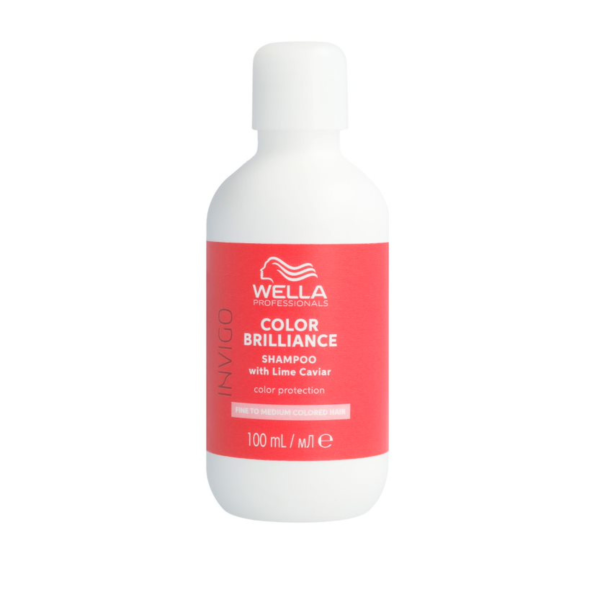 Wella Invigo Color Brillance Shampoo Cheveux Fins à Moyennement Colorés 100 ml