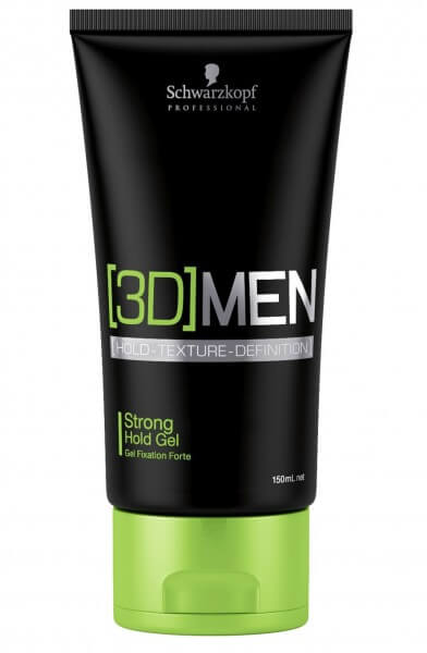 Schwarzkopf Professional 3D Men Strong Conserva il gel - 150 ml