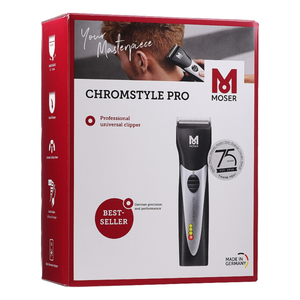Moser Chromstyle Pro Black Hair Clippers