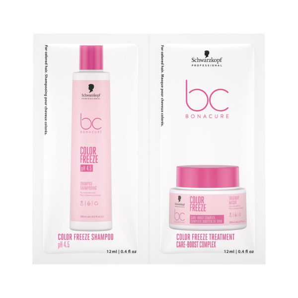Schwarzkopf Professional BC Freeze Shampoo & Treatment - 12 ml + 12 ml
