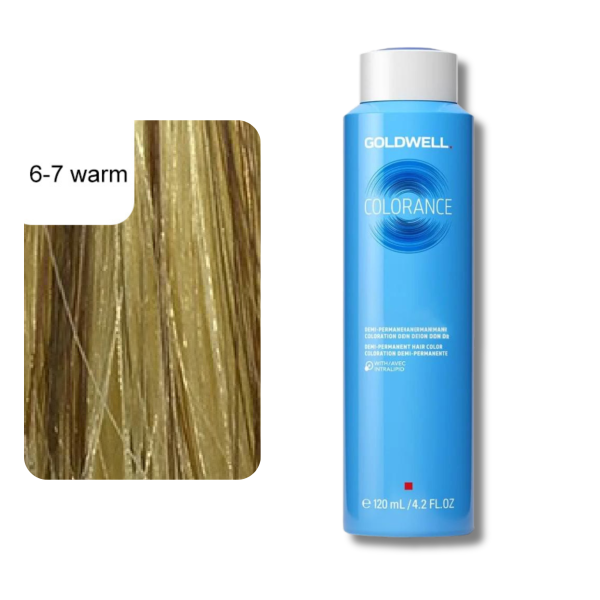 Goldwell Colorance Depot Demi Permanent Hair Color 120 ml 6-7 Caldo LL Biondo Scuro Caldo