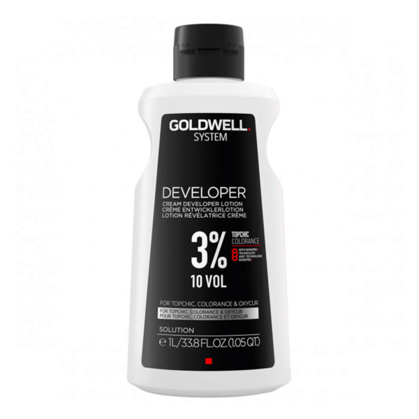 Goldwell Topchic Permanent Hair Color Cream Developer Lotion