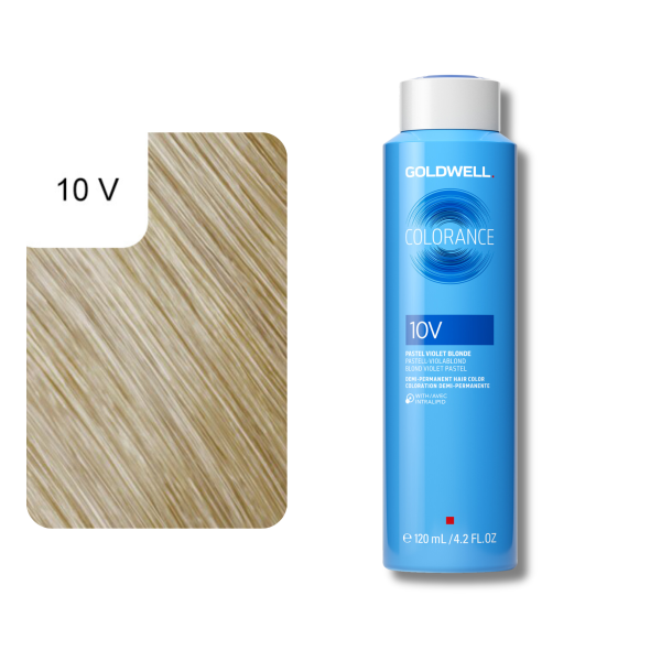 Goldwell Colorance Depot Demi Permanent Hair Color 120 ml 10V Pastel Violet Blonde