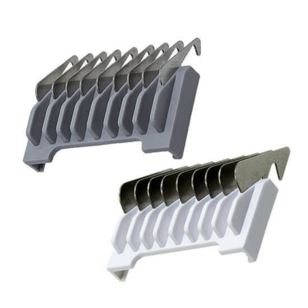 Ermila Stainless steel pushing comb set 