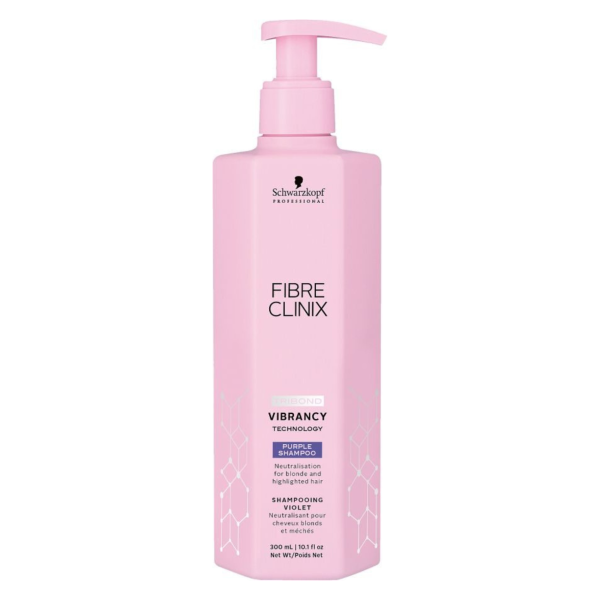 Schwarzkopf Professional FIBRE CLINIX Vibrancy Shampooing Violet-300ml