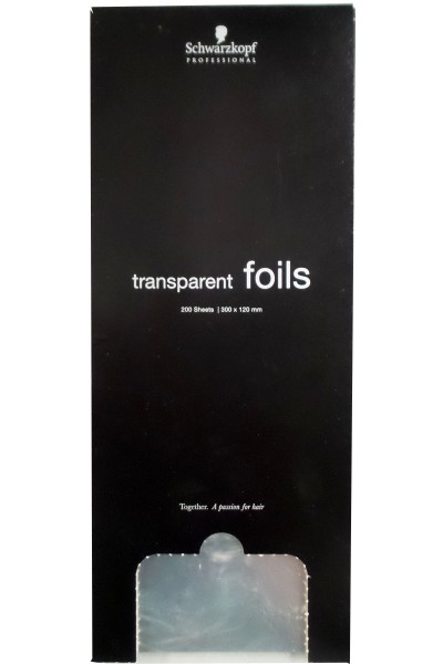 Schwarzkopf Transparent Foil Box (1=200)