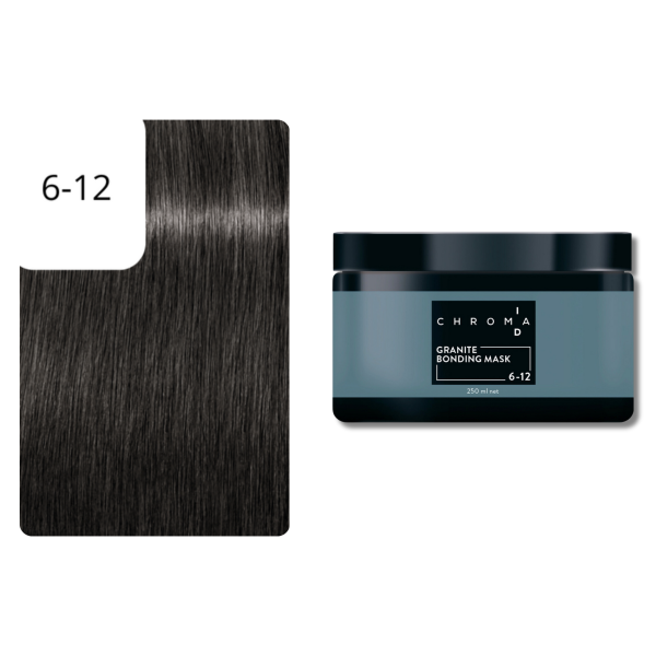 Schwarzkopf CHROMA ID Bonding Color Mask 250ml 6-12 Dunkelblond Cendré Asch
