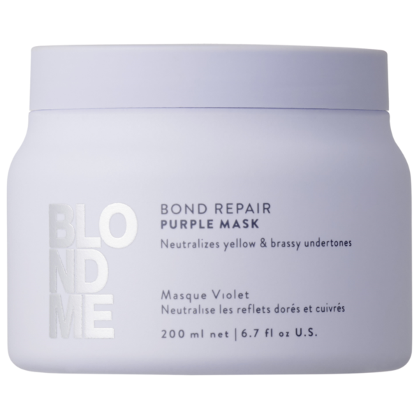 Schwarzkopf Professional BLONDME Bond Repair Lila Mask - 200 ml 