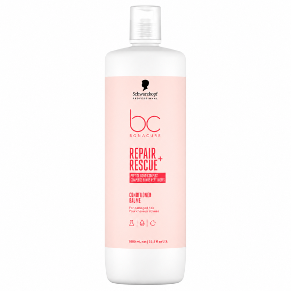 Schwarzkopf Professional Bc Bonacure Repair Rescue+ Conditioner - 1000 ml