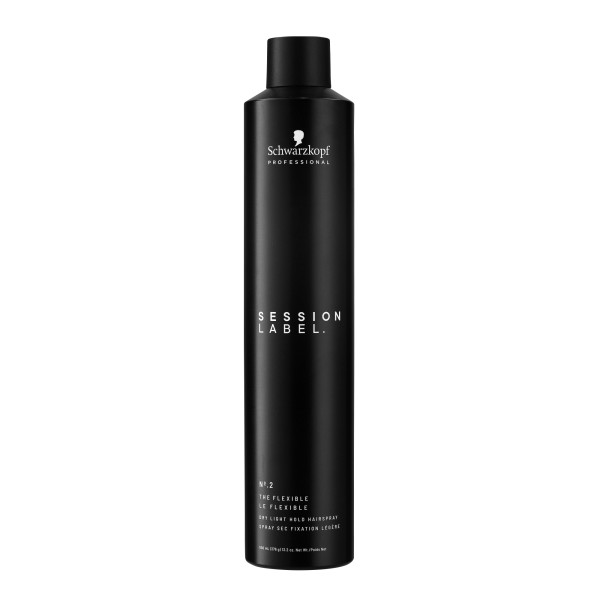 Schwarzkopf Professional SESSION LABEL The Flexible Dry Light Hold Hairspray