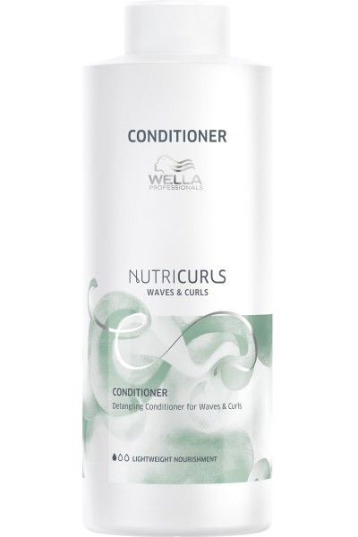 Wella Nutricurls Waves & Curls Conditioner 1000ml