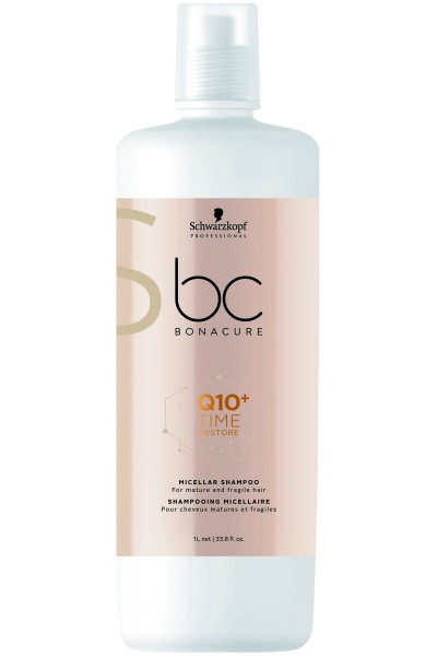 Schwarzkopf Professional BC Q10+ Time Restore Micellar Shampoo 1000ml