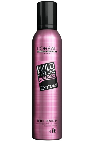 L'Oréal Professionnel Wild Stylers 60's Babe By Tecni.Art Rebel Push Up Force 4