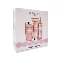 Kérastase Chroma Absolu Set Haarpflege: Shampoo + Conditioner + Hitzeschutz