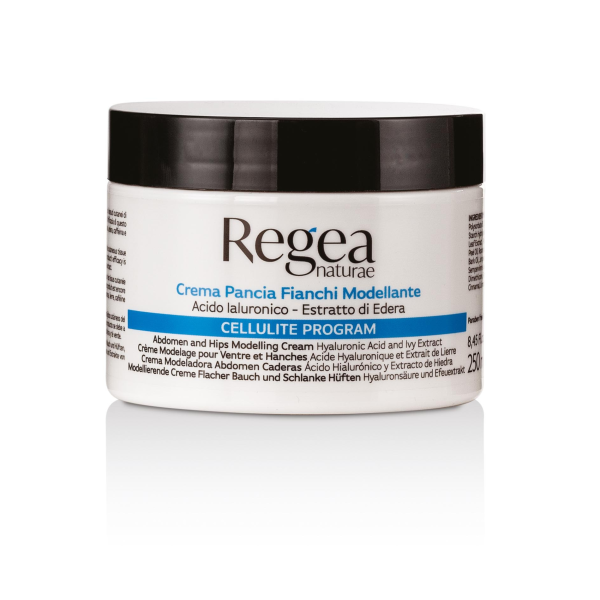 XanitaliaPro Regea Abdomen And Hips Modelling Cream Hyaluronic Acid And Ivy Extract - 250 ml