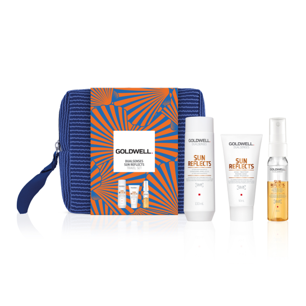 Goldwell Dualsenses Sun Reflects Travel Kit : Shampoo + 60Sek Pflegekur + Spray