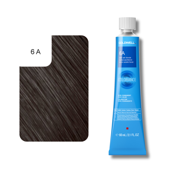 Goldwell Colorance Tube 60 ml 6A dunkel-aschblond