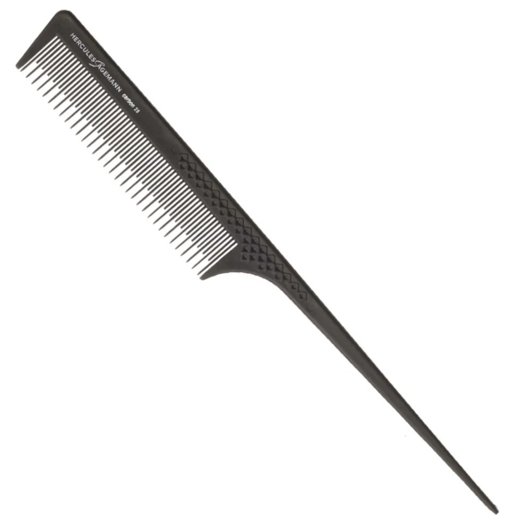 Hercules Sägemann HS C 20 Pettine con Manico a Spillo - Nero