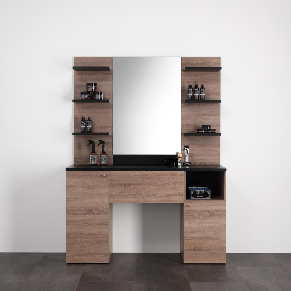 XanitaliaPro Barber Station Standard Barber Shop Cabinet