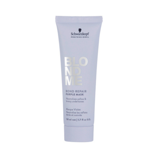Schwarzkopf Professional BLONDME Bond Repair Lila Maske