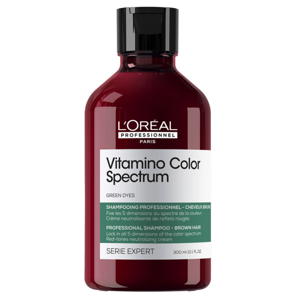 L'Oréal Professionnel Vitamino Color Spectrum Green Dyes Neutralizing Shampoo - 300 ml